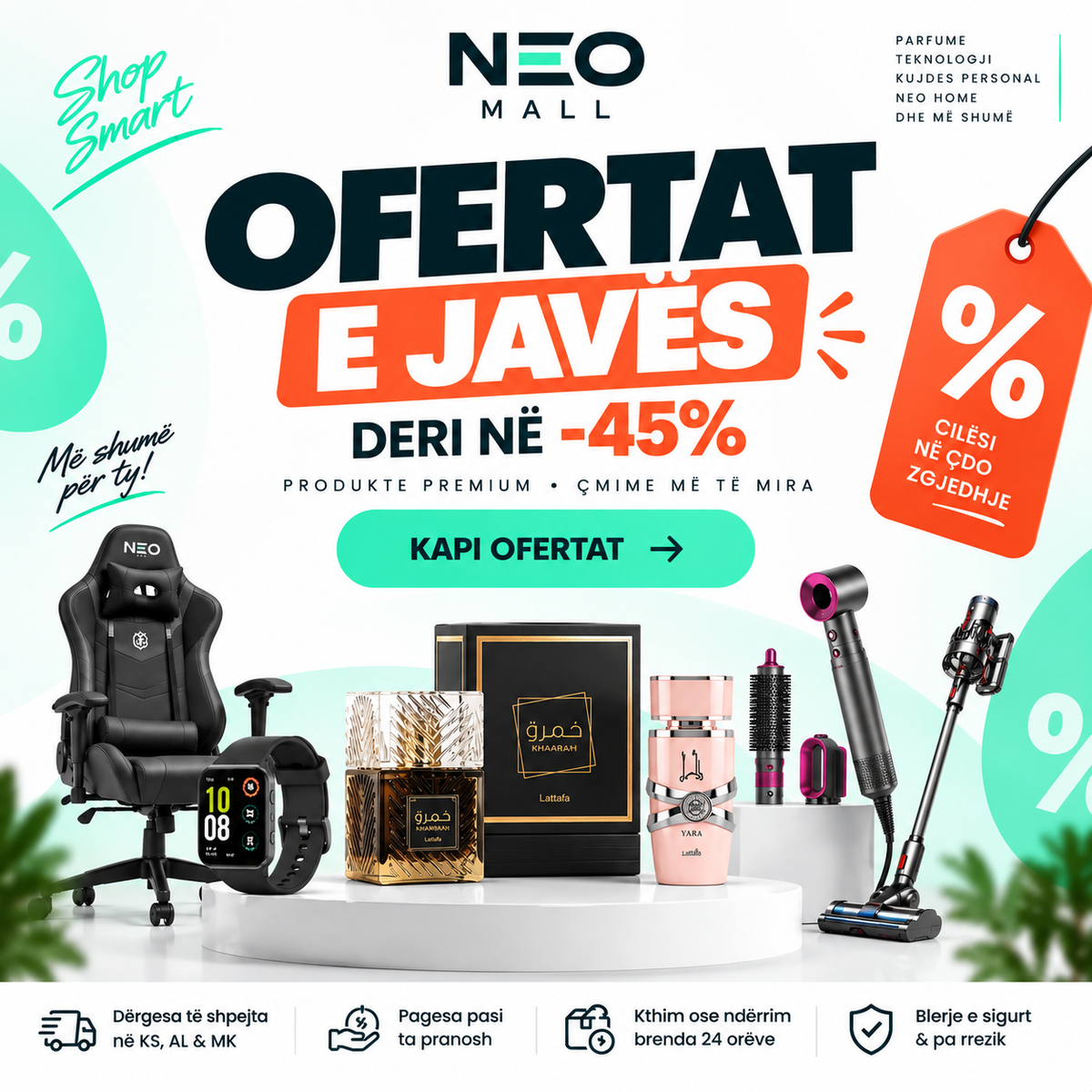 Ofertat e javes