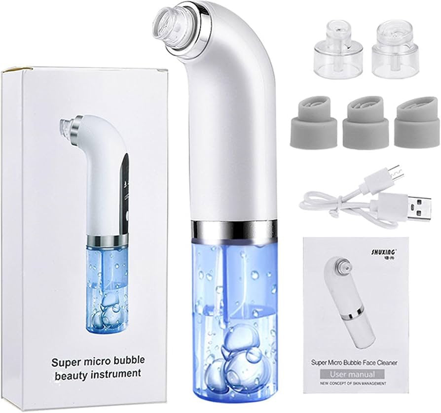 Deep Clean – Pastrues Profesional për Fytyrë, Super Micro Bubble Beauty Instrument